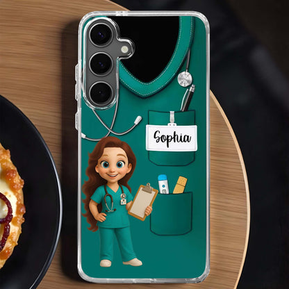 Celebrate Dedication Medical Uniform and Stethoscope Design