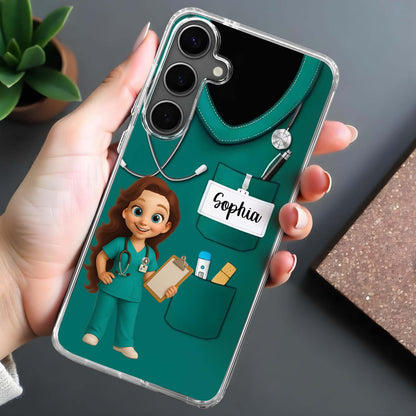 Celebrate Dedication Medical Uniform and Stethoscope Design