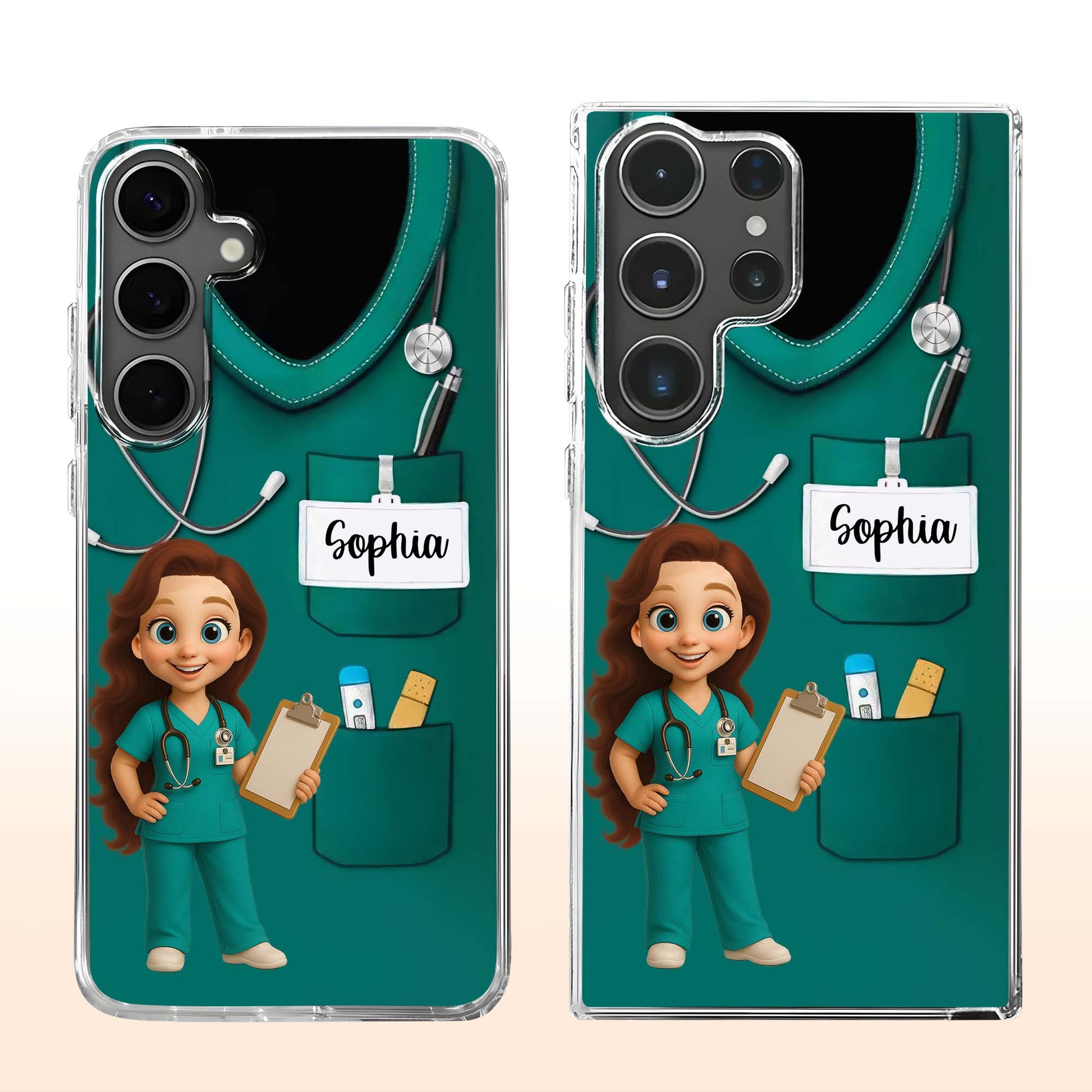 Celebrate Dedication Medical Uniform and Stethoscope Design