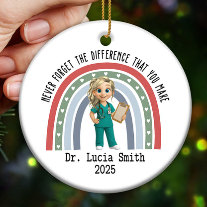 Never Forget The Difference That You Make Nurse Rainbow