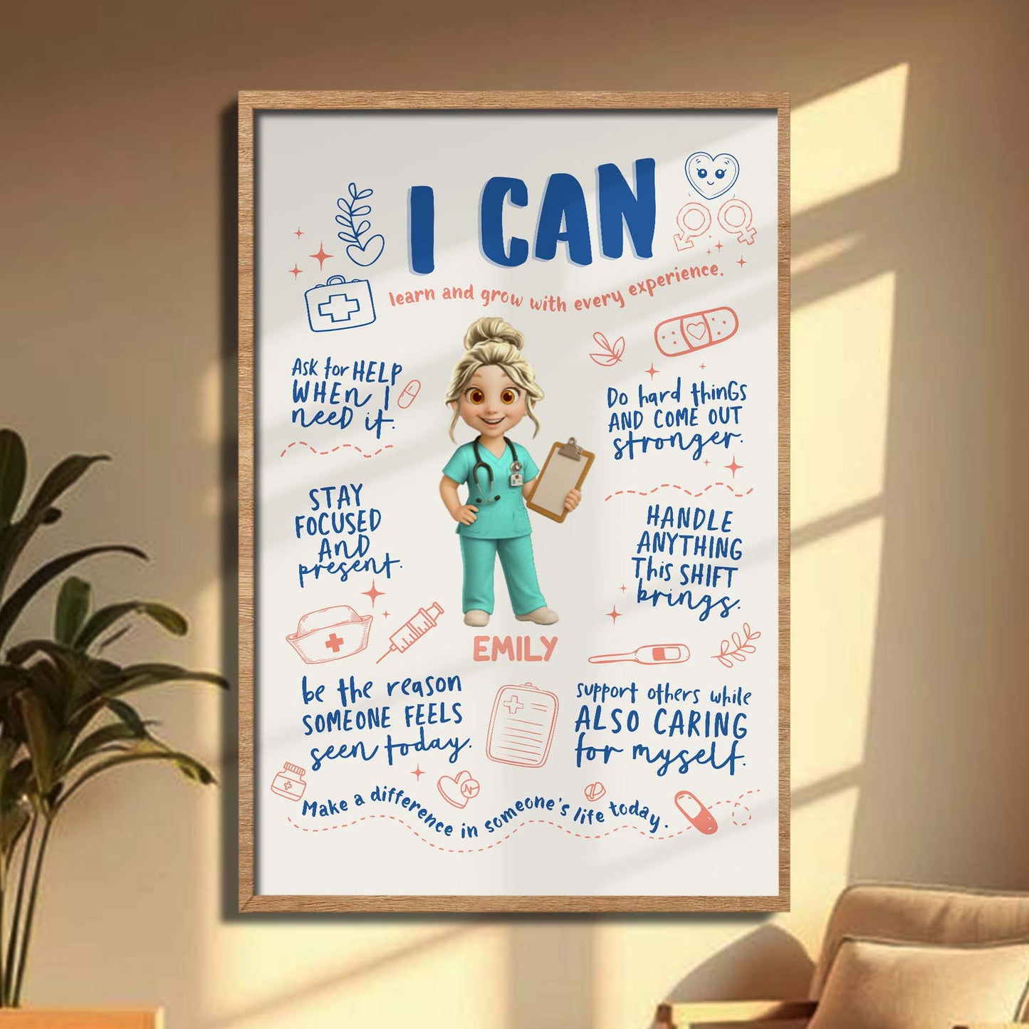I Can Learn And Grow With Every Experience Nurse Inspirational