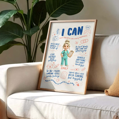 I Can Learn And Grow With Every Experience Nurse Inspirational