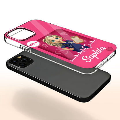 Celebrate Your Favorite Nurse, Medical Icons Phone Case