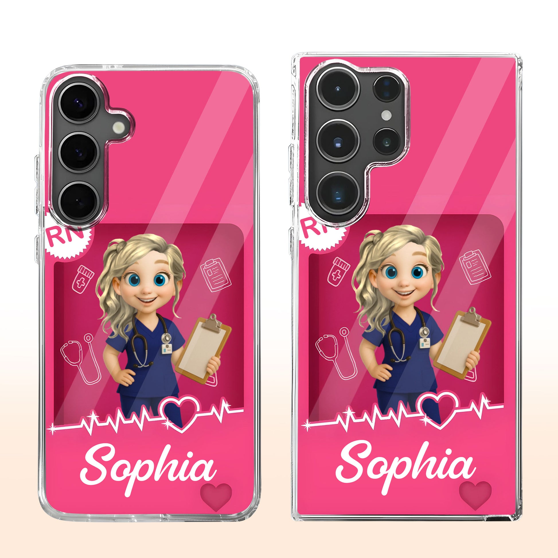 Celebrate Your Favorite Nurse, Medical Icons Phone Case