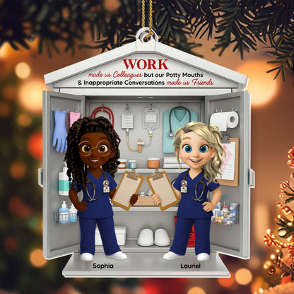 Colleagues To Friends With Potty Mouths & Conversations Nurses