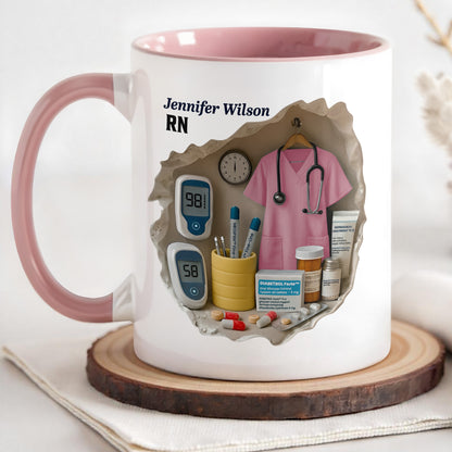 To A Special Nurse, Your Dedication With Medical Instruments