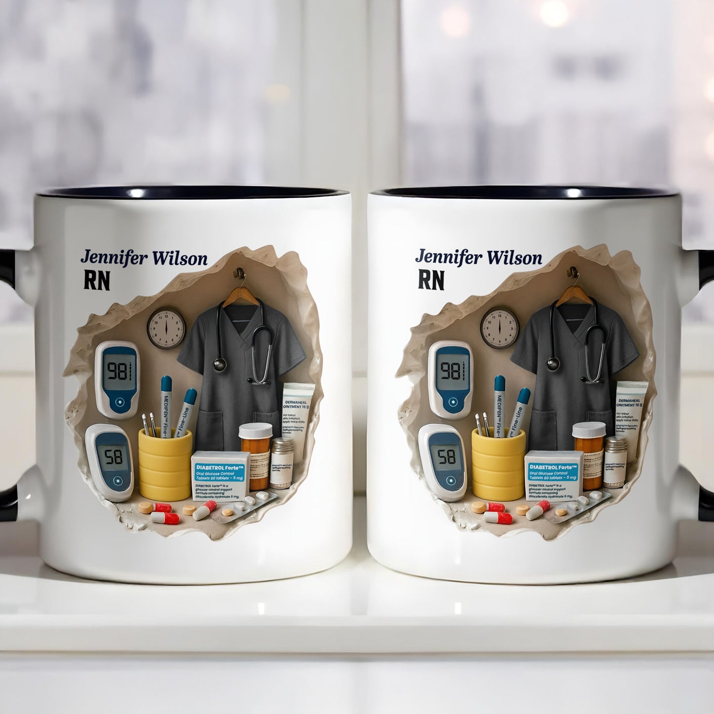 To A Special Nurse, Your Dedication With Medical Instruments