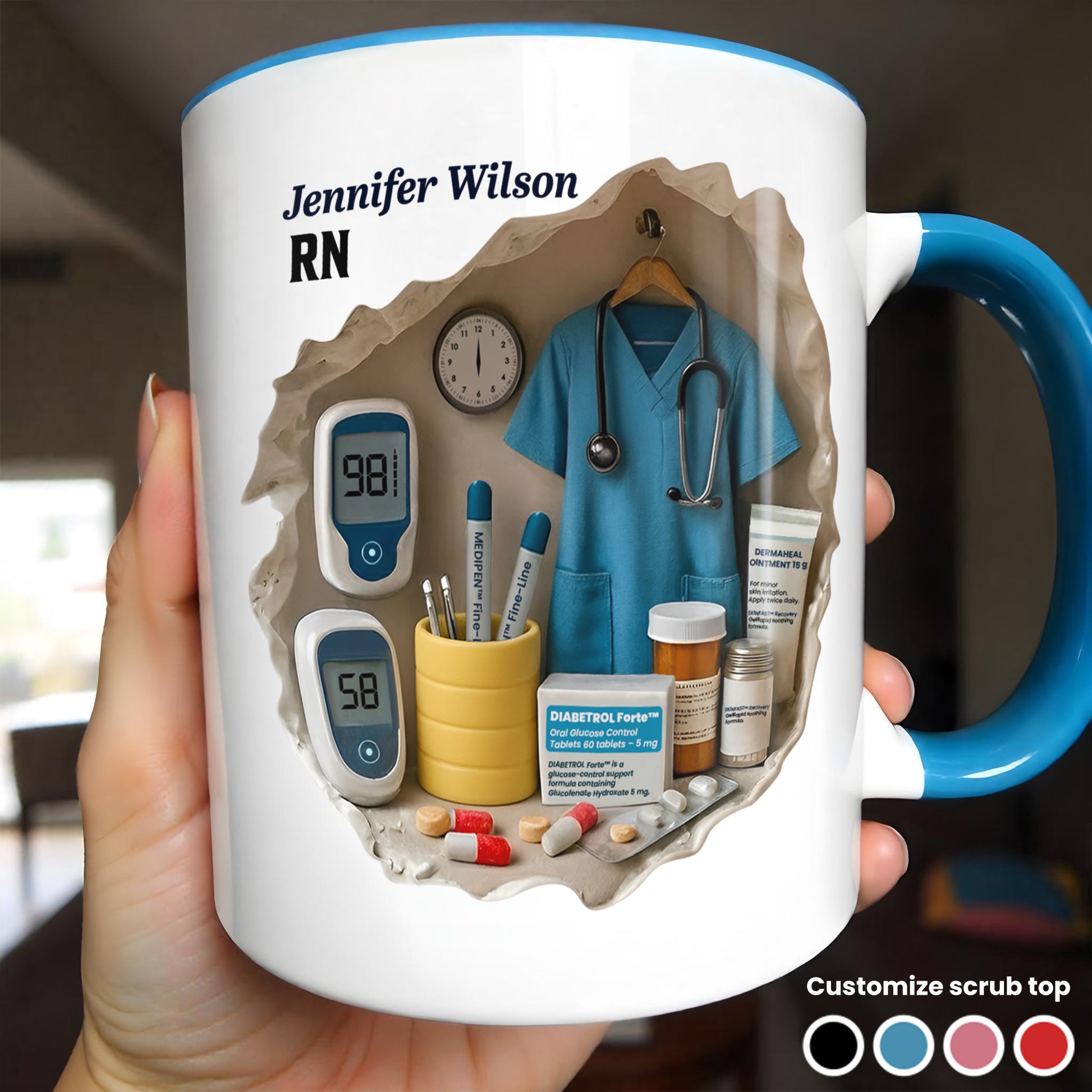 To A Special Nurse, Your Dedication With Medical Instruments