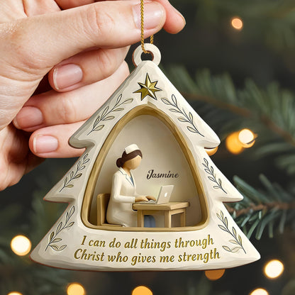 I Can Do All Things Through Christ, Star and Nurse Design