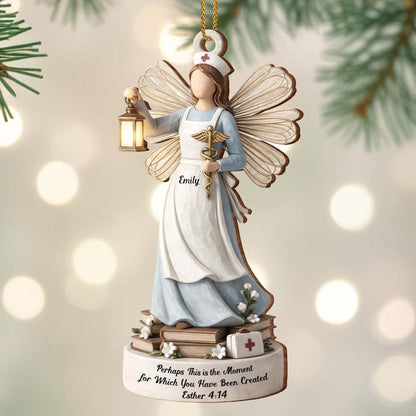 Perhaps This is the Moment, Angel With Books And Lantern