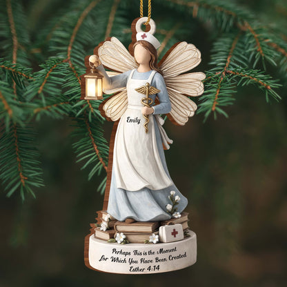 Perhaps This is the Moment, Angel With Books And Lantern