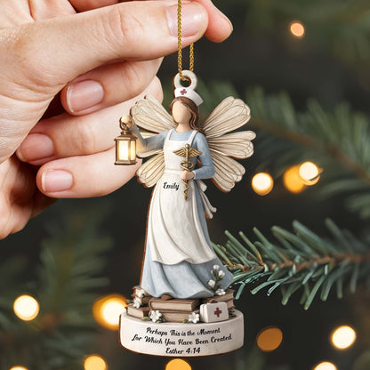 Perhaps This is the Moment, Angel With Books And Lantern