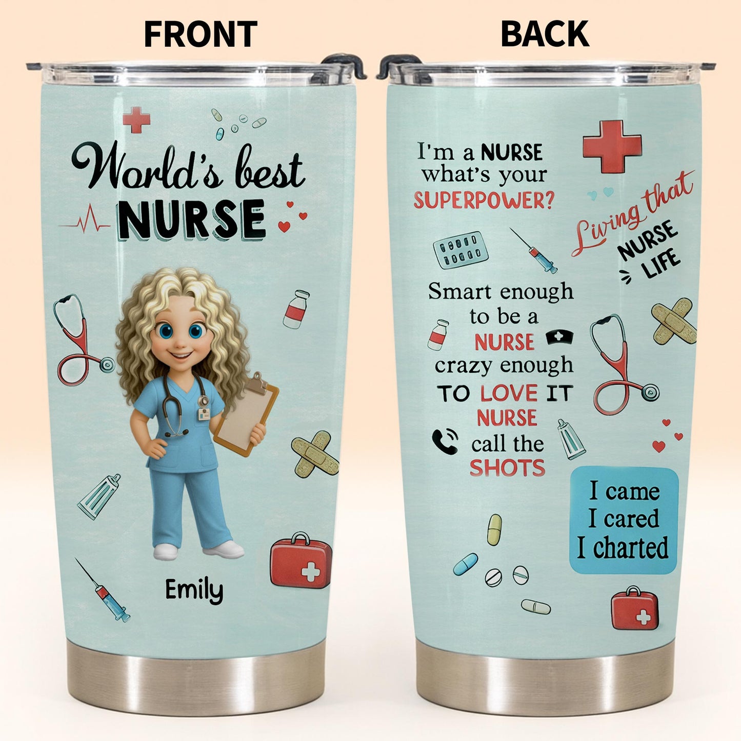 World's Best Nurse, Medical Symbols