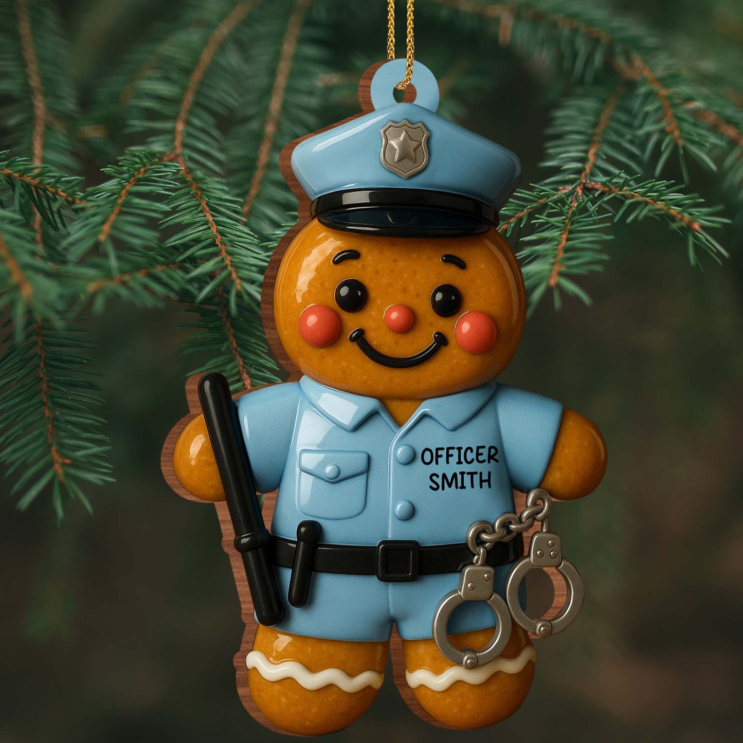 Celebrate Your Local Heroes, Policeman Ornament