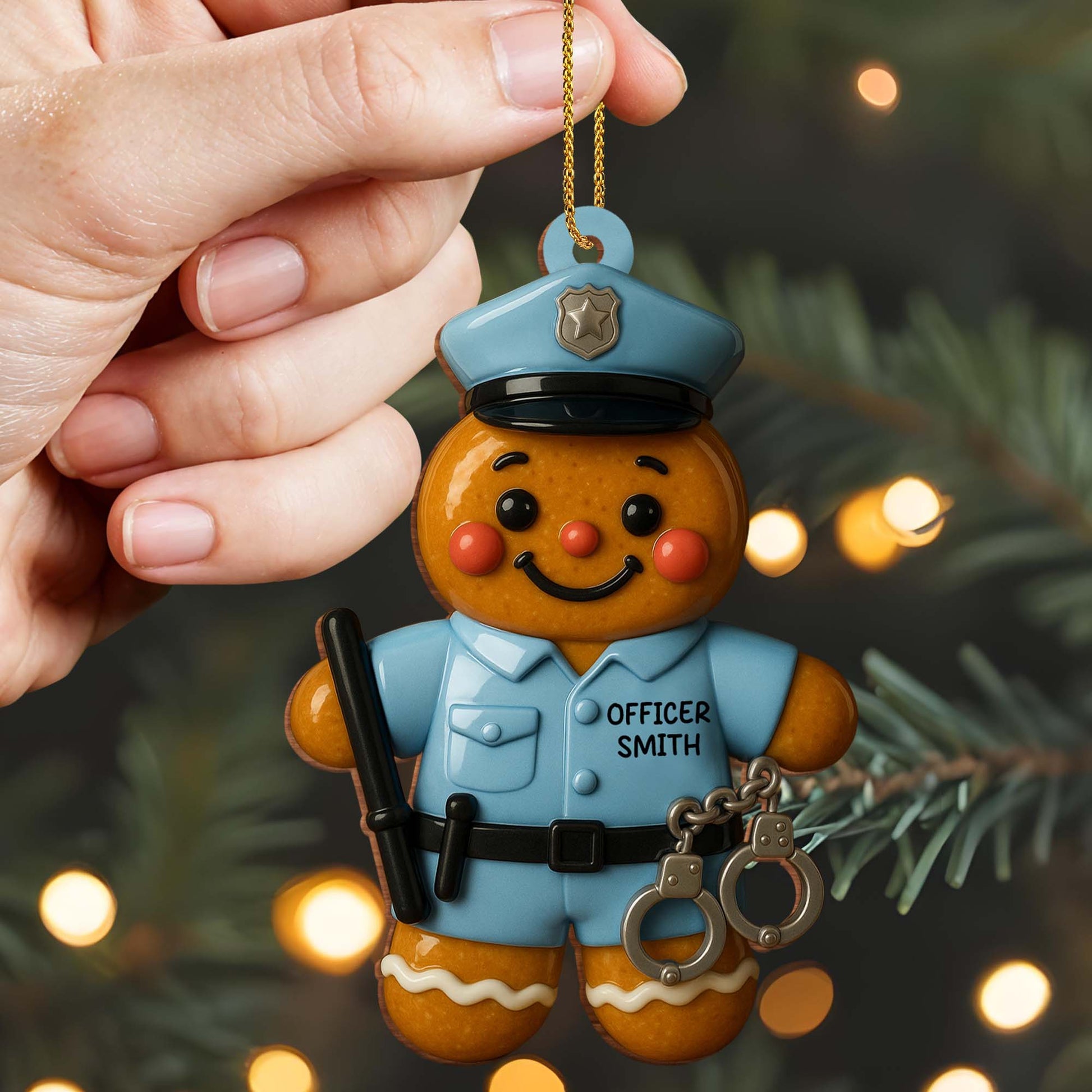 Celebrate Your Local Heroes, Policeman Ornament