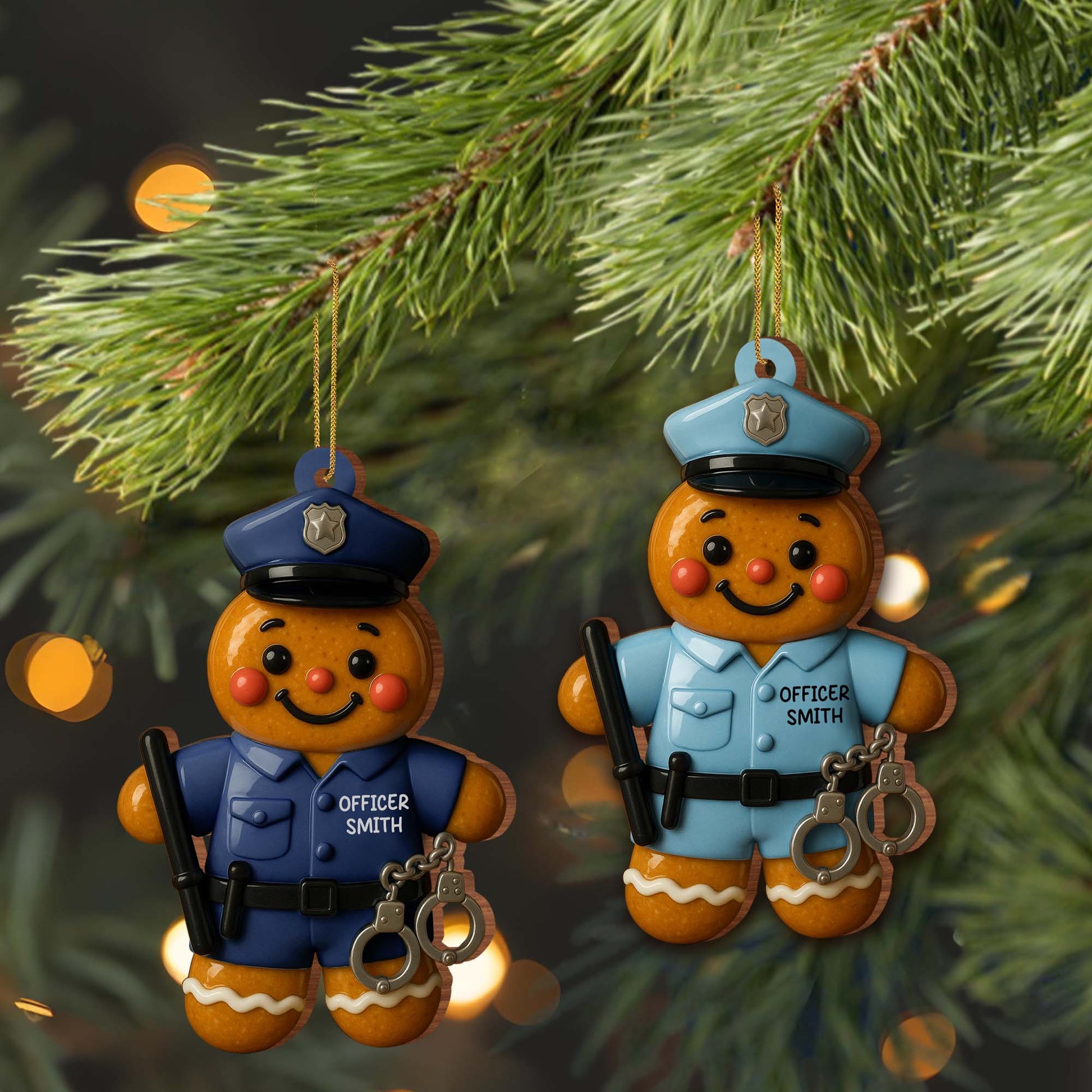 Celebrate Your Local Heroes, Policeman Ornament