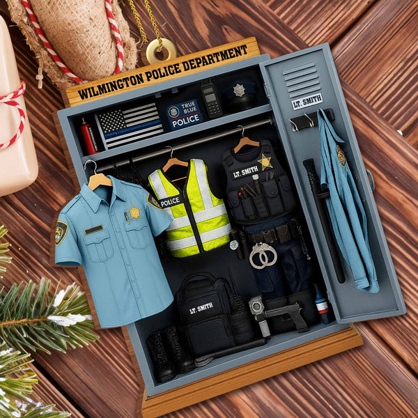 True Blue Police, Custom Police Ornament