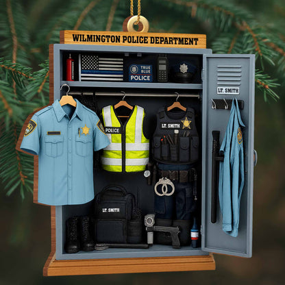 True Blue Police, Custom Police Ornament