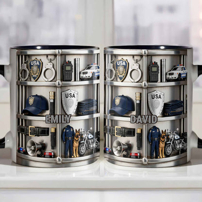 Appreciation For Law Enforcement Personalized Mug