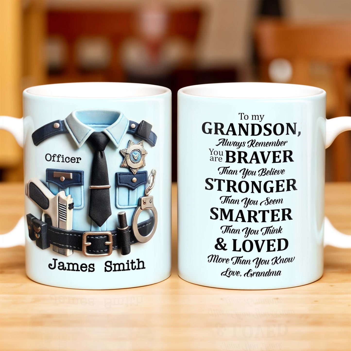 To My Grandson, Always Remember You Are Braver Than You Believe