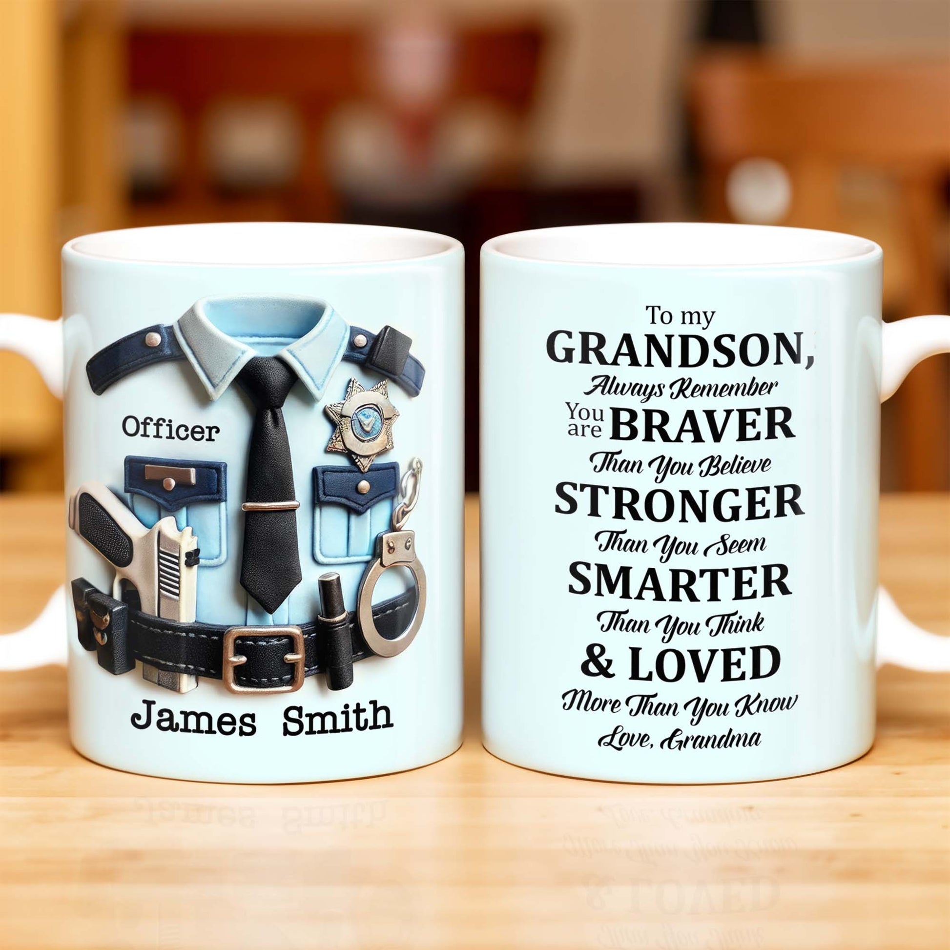 To My Grandson, Always Remember You Are Braver Than You Believe