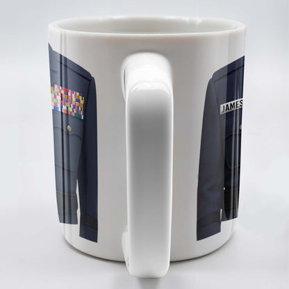 Honor Your Service With This Personalized Uniform Badge Mug