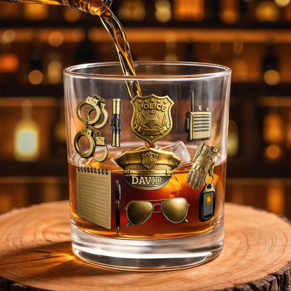 Celebrate Your Service With Badge, Handcuffs, and Hat