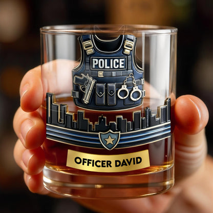 Customizable Tribute For Police Officers