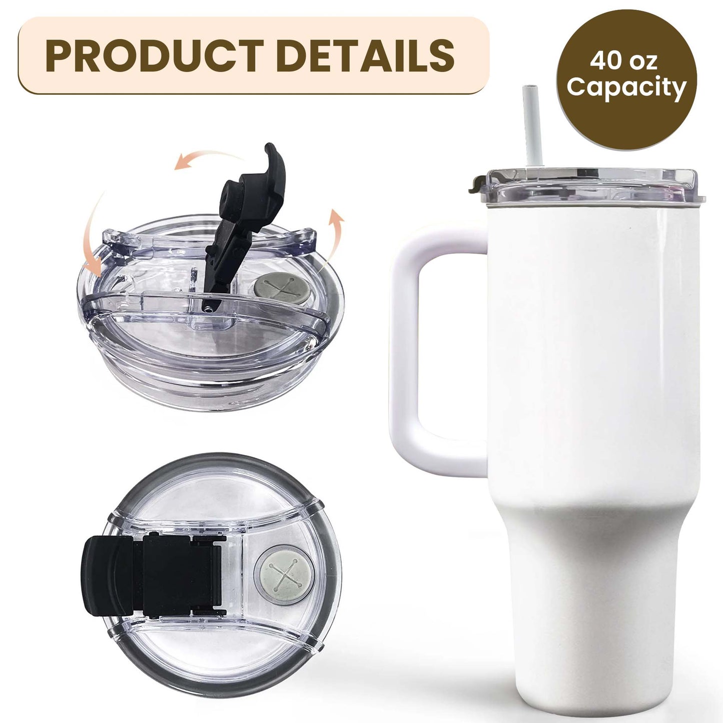 Commemorate Your Dedication And Courage, Badge and Handcuffs - Personalized 40oz Tumbler With Straw - OFC031_TBS