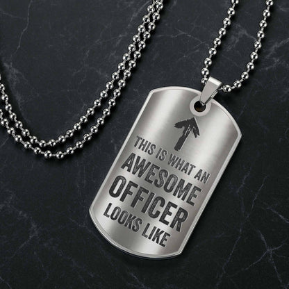 To My Brave Officer, Badge, Gun And Handcuffs