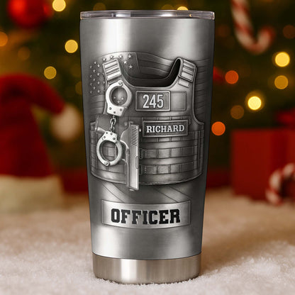 This Is What An Awesome Officer Looks Like Police Badge Handcuffs Handgun