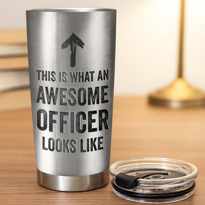 This Is What An Awesome Officer Looks Like Police Badge Handcuffs Handgun