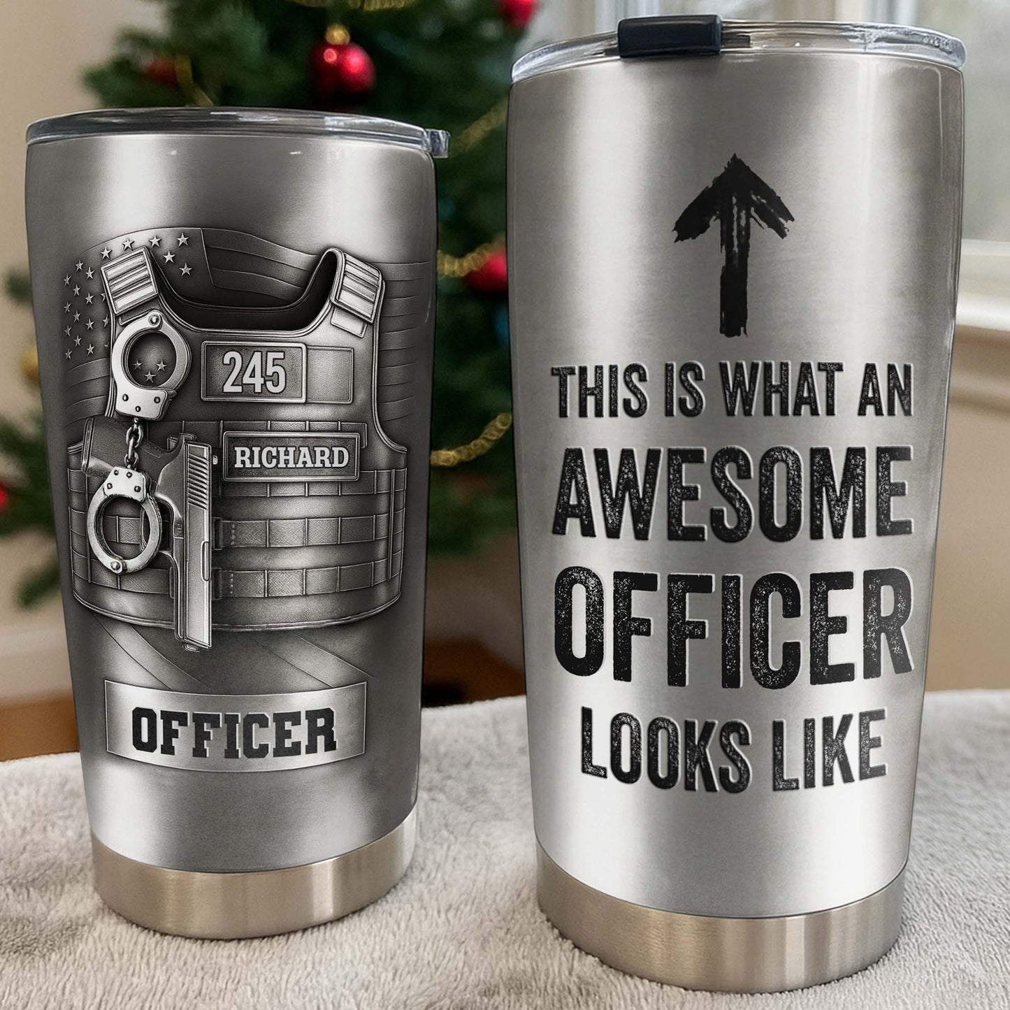 This Is What An Awesome Officer Looks Like Police Badge Handcuffs Handgun