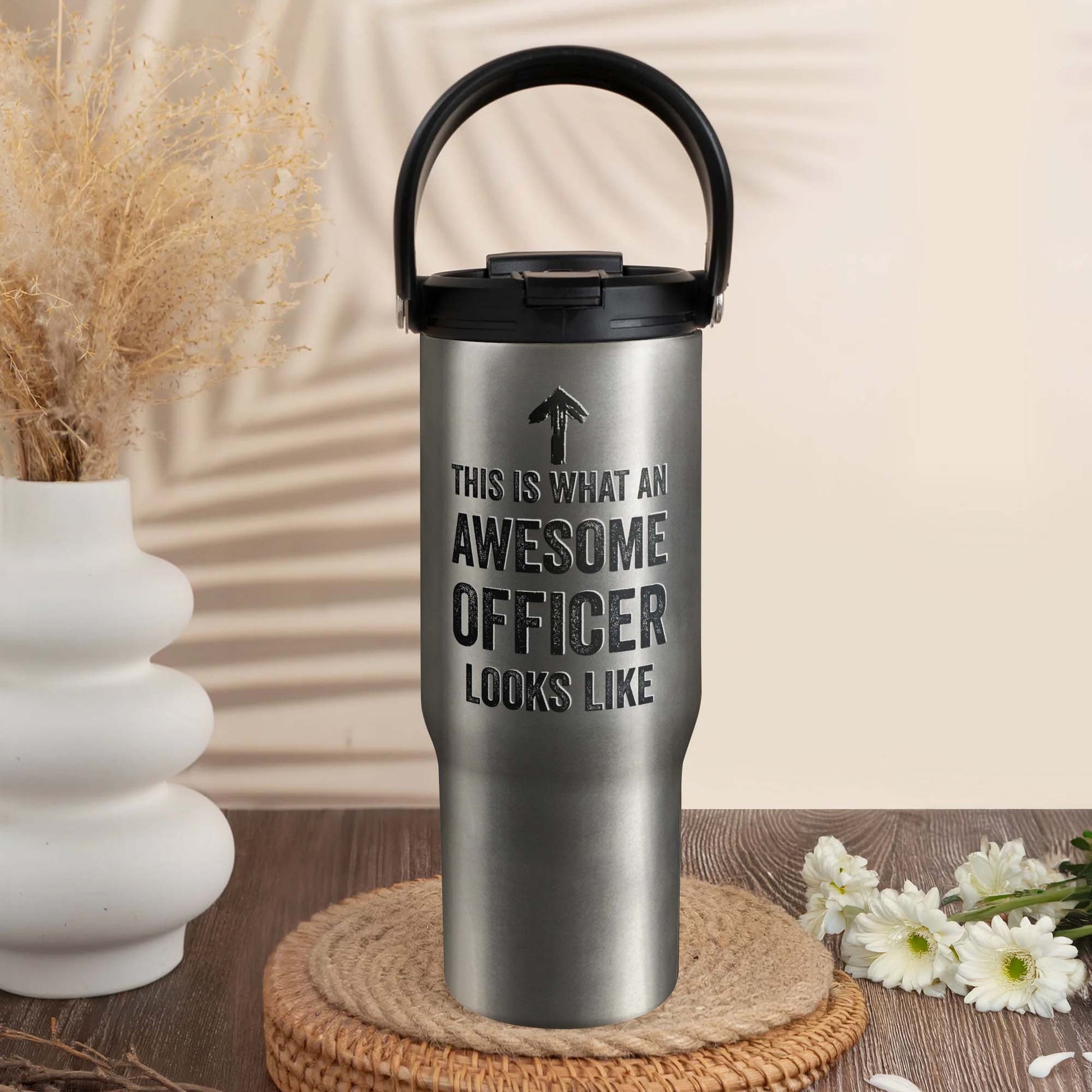 This Is What An Awesome Officer Looks Like Arrow Badge