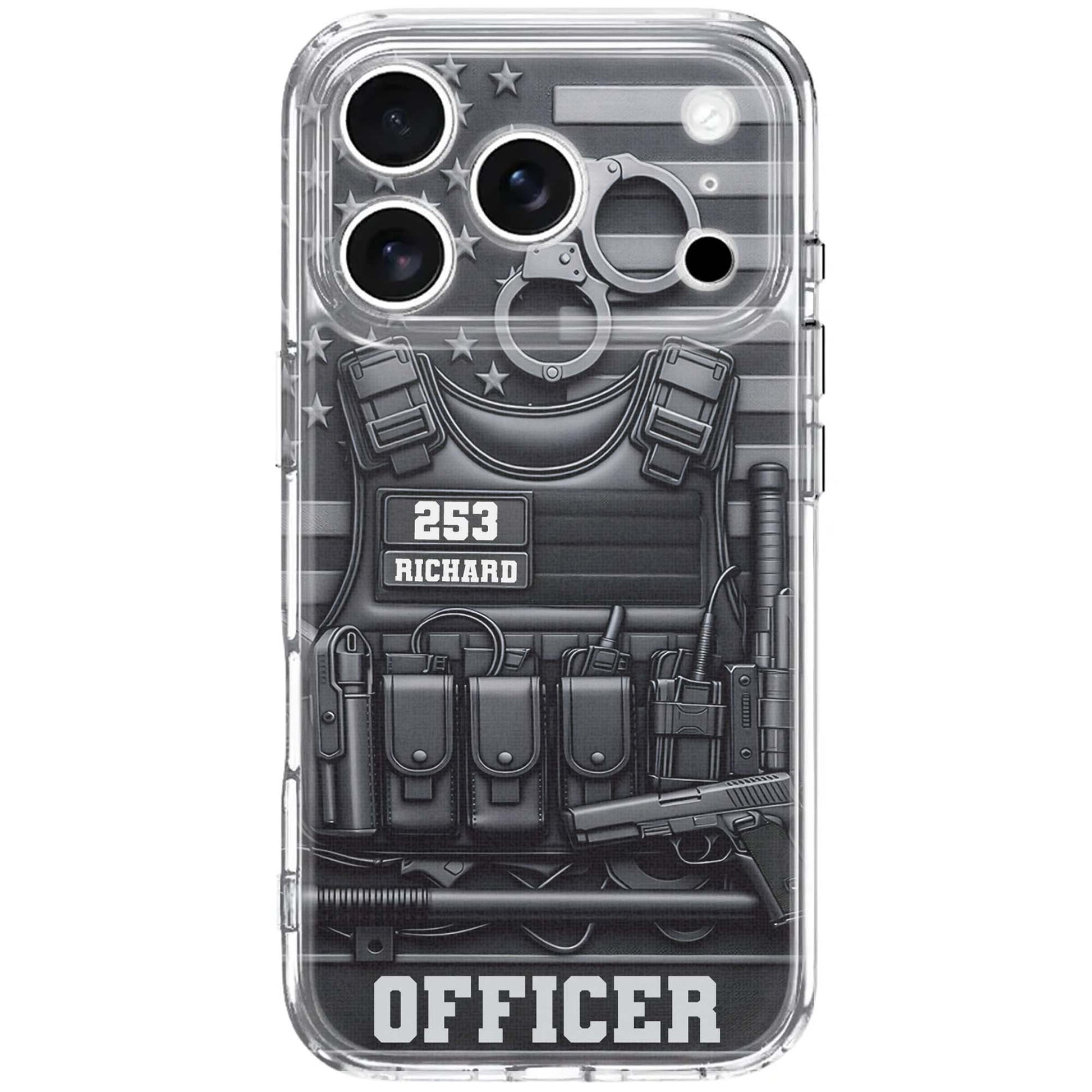 Officer 253, Tactical Gear Design