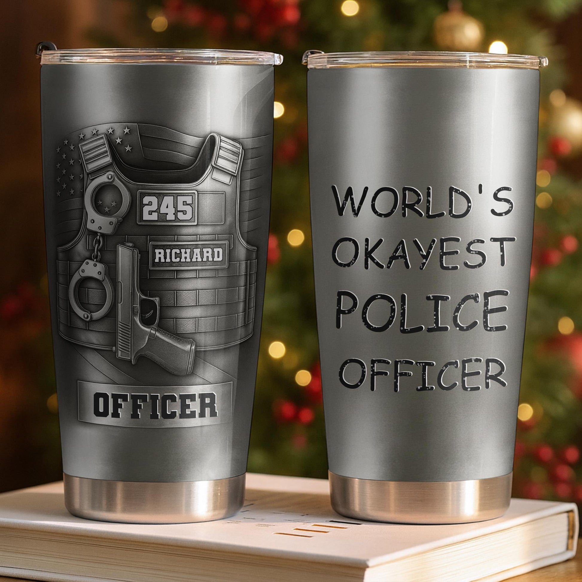 World's Okayest Police Officer, Police Vest And Accessories