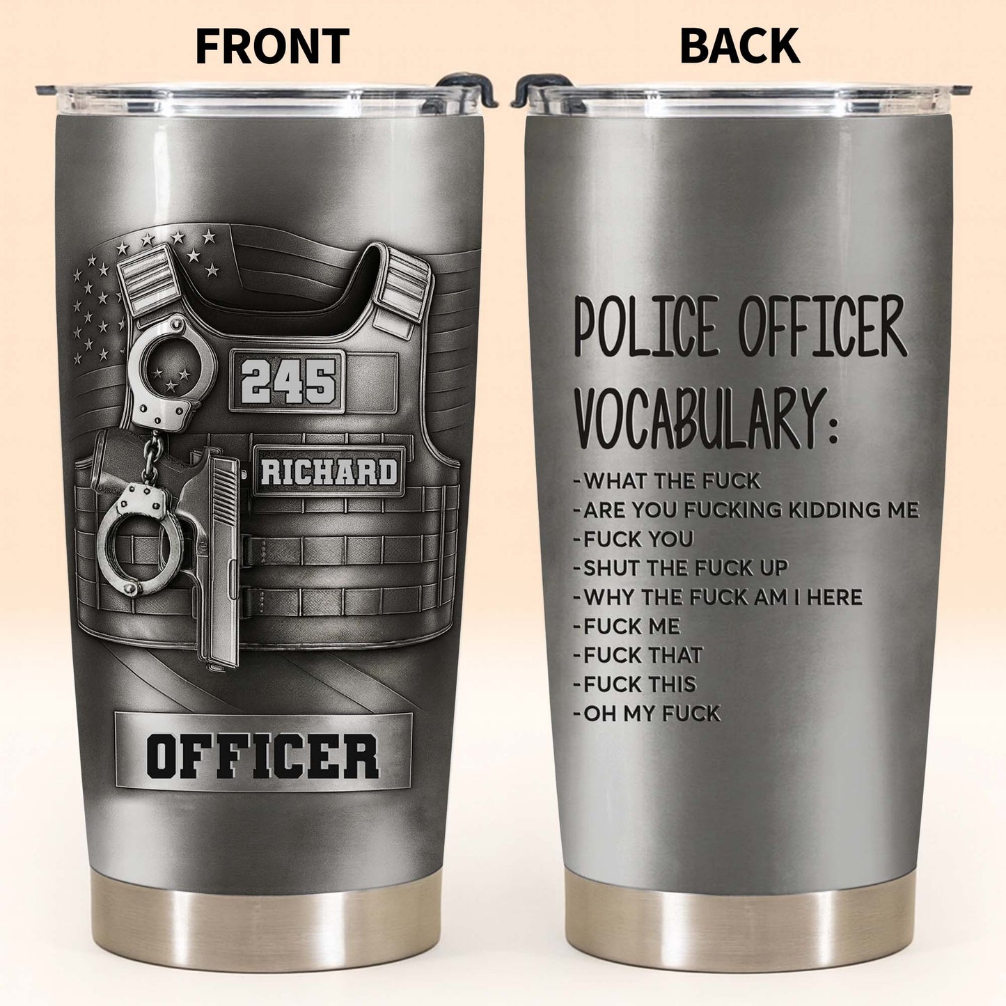 Police Officer Vocabulary Eff Words