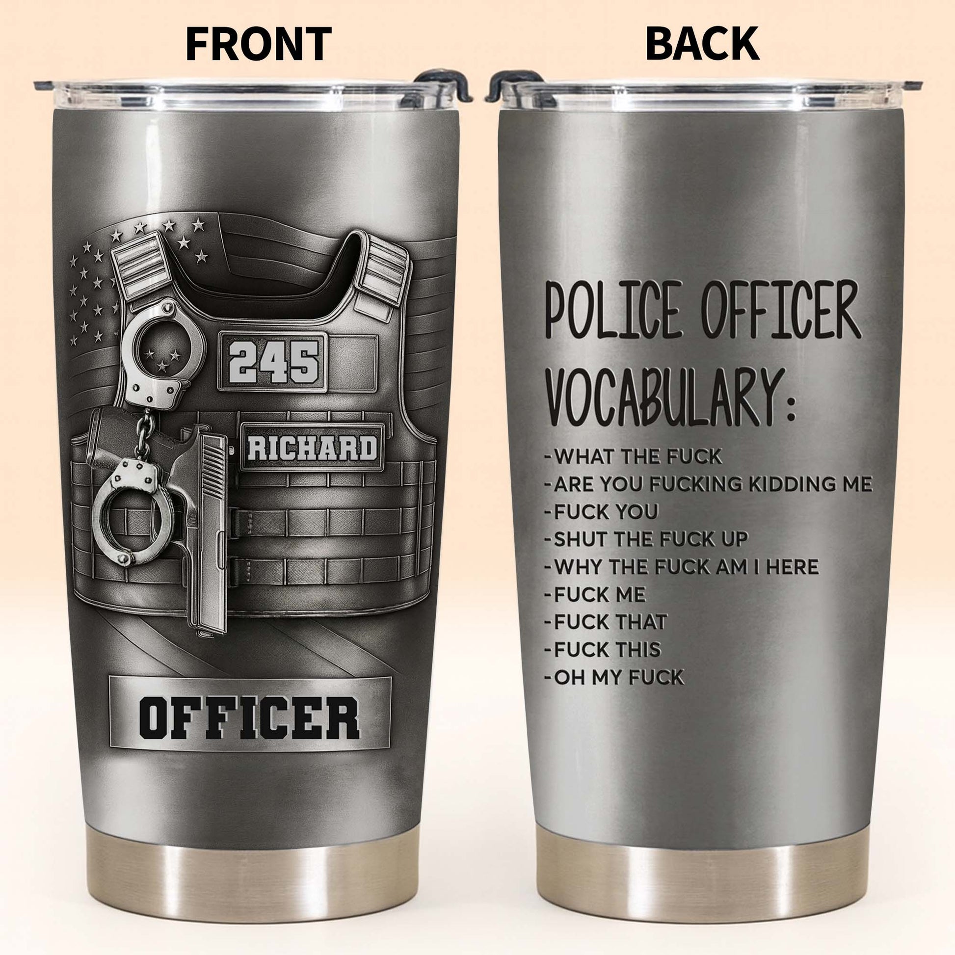 Police Officer Vocabulary Eff Words