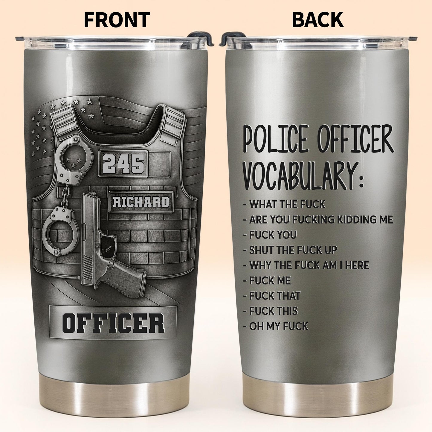 Police Officer Vocabulary And Gear