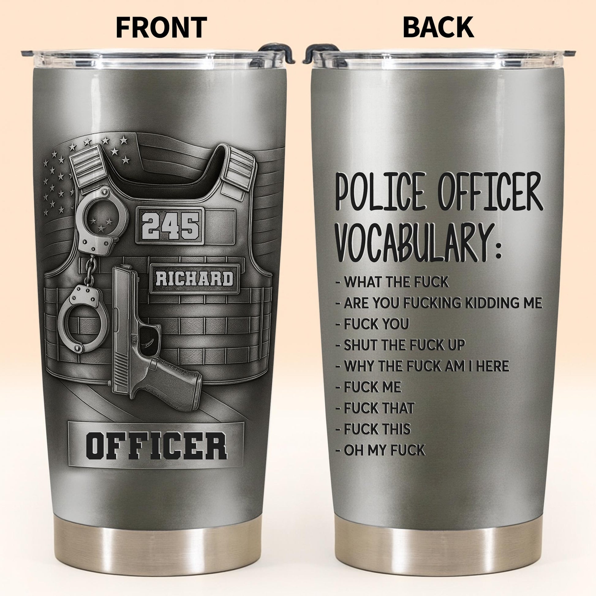 Police Officer Vocabulary And Gear