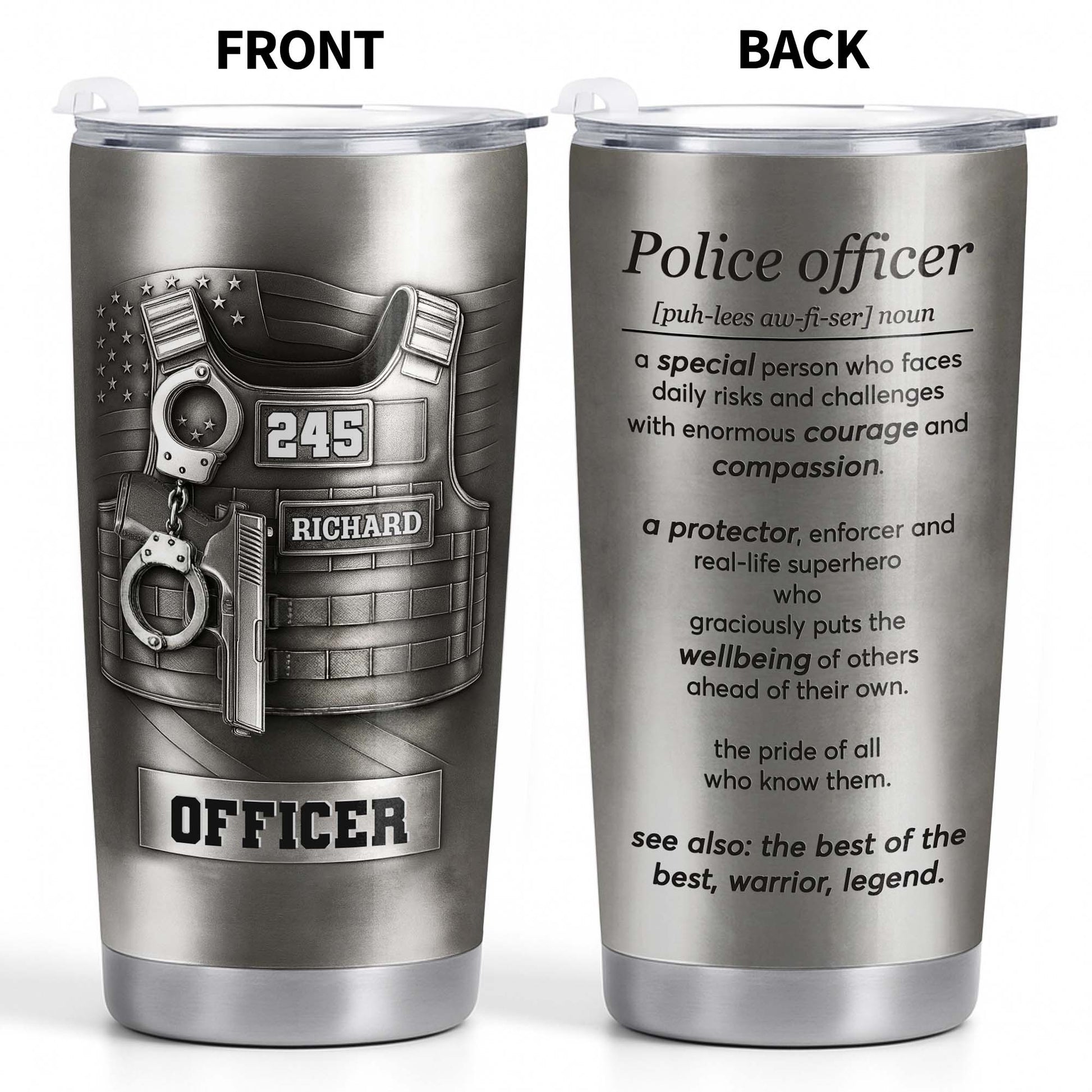 Police Officer, A Protector And Real-Life Superhero