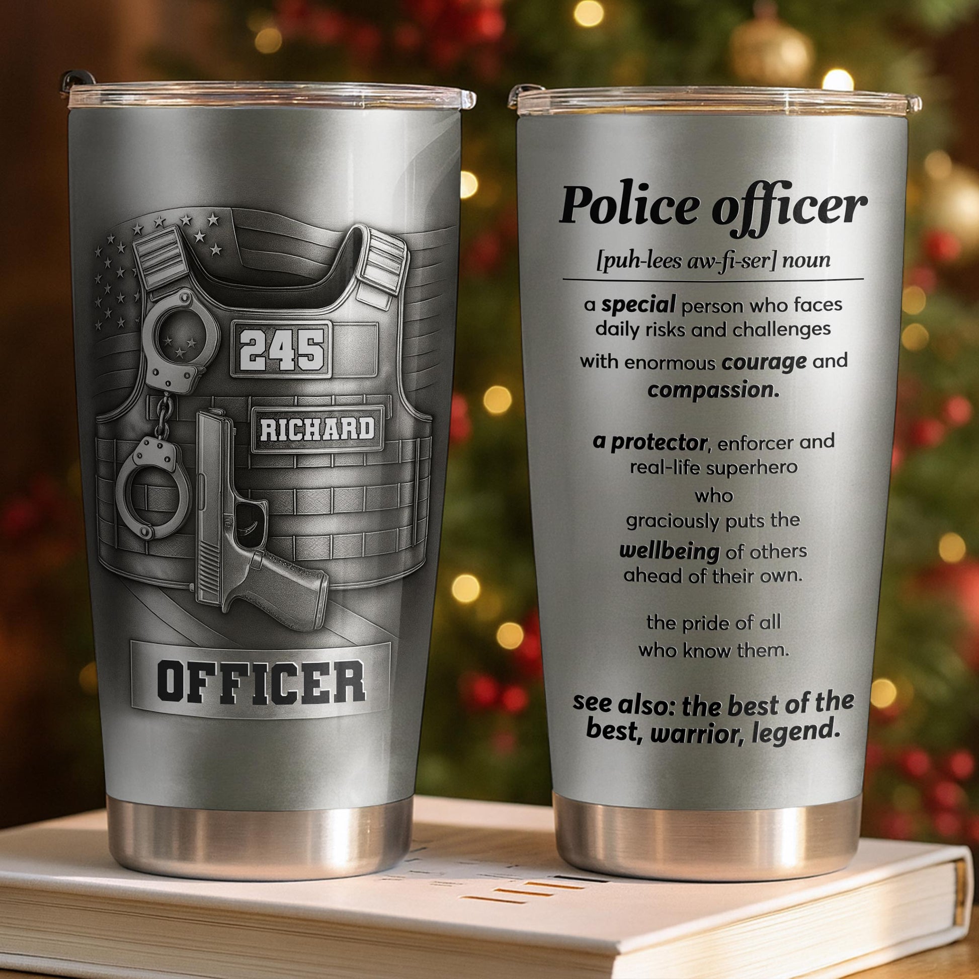 A Special Person Who Faces Daily Risks, Police Gear Design