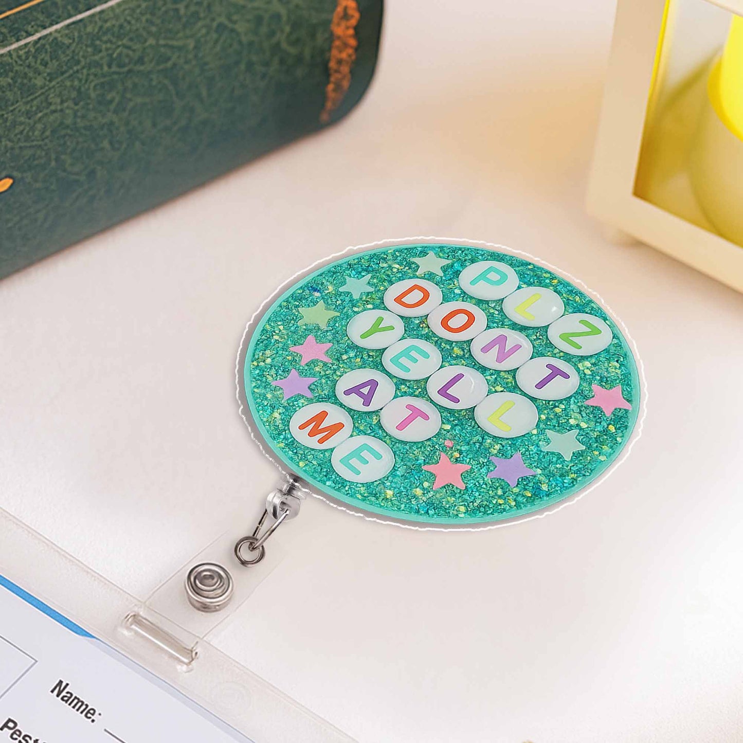 Plz Don't Yell At Me With Stars And Flowers