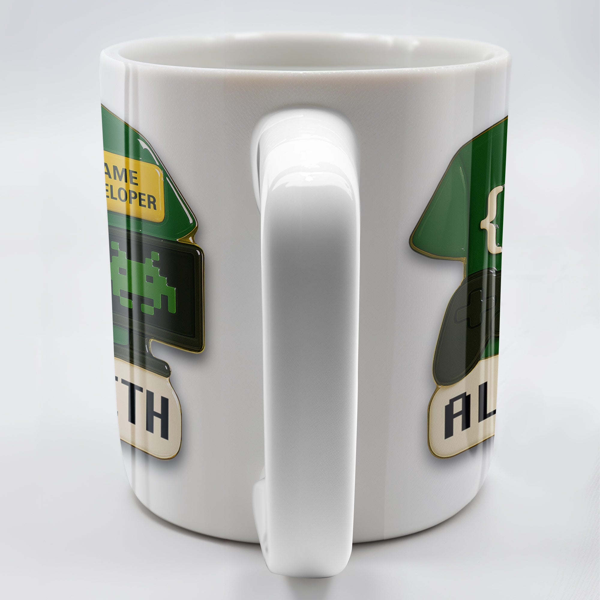 Code, Game Developer, Personalized Custom Coffee Mug, Gift for Gamers ...