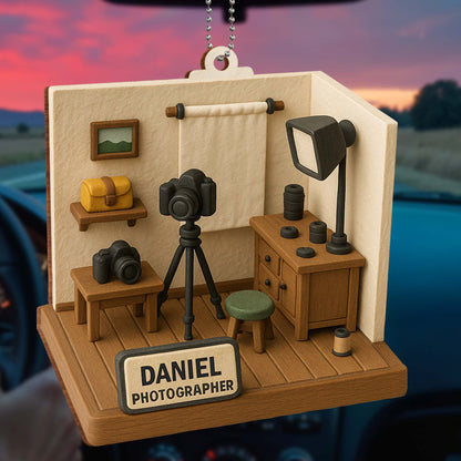 Ideal Accessory For Photography Enthusiasts Featuring A Creative Workspace, Camera And Desk