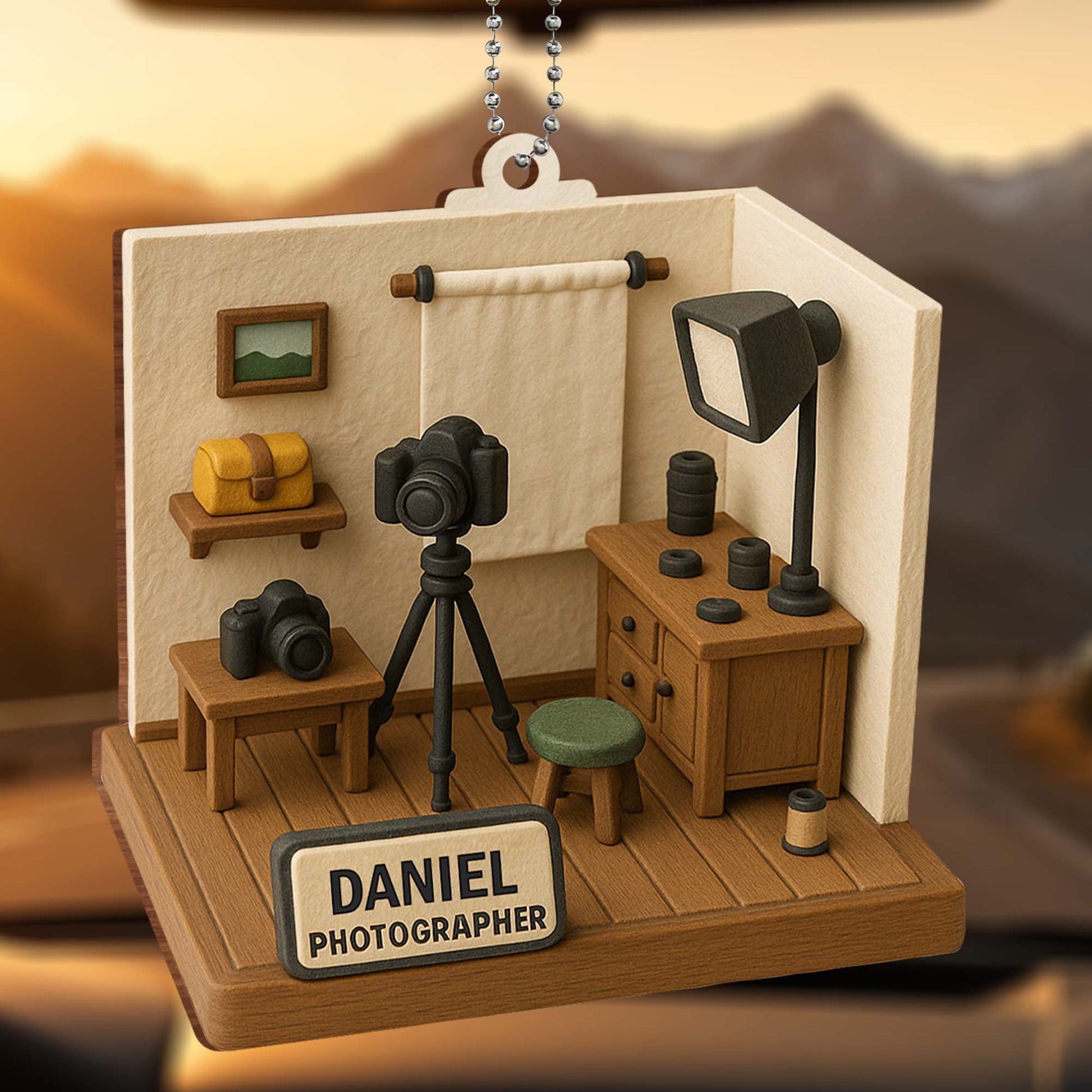 Ideal Accessory For Photography Enthusiasts Featuring A Creative Workspace, Camera And Desk
