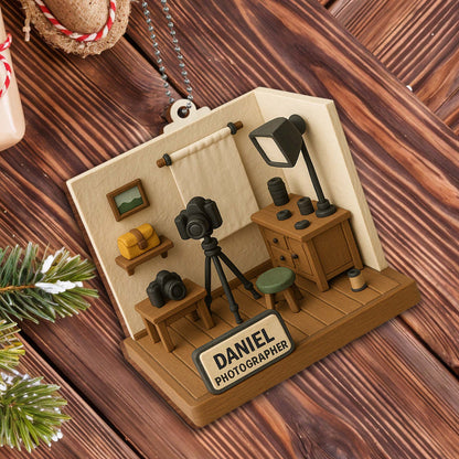 Ideal Accessory For Photography Enthusiasts Featuring A Creative Workspace, Camera And Desk