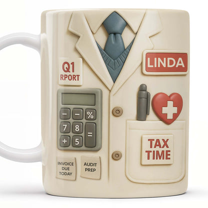 Tax Time, Q1 Report, Audit Prep, Calculator and Tie