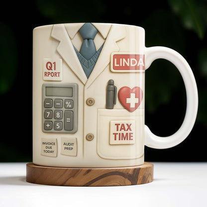 Tax Time, Q1 Report, Audit Prep, Calculator and Tie