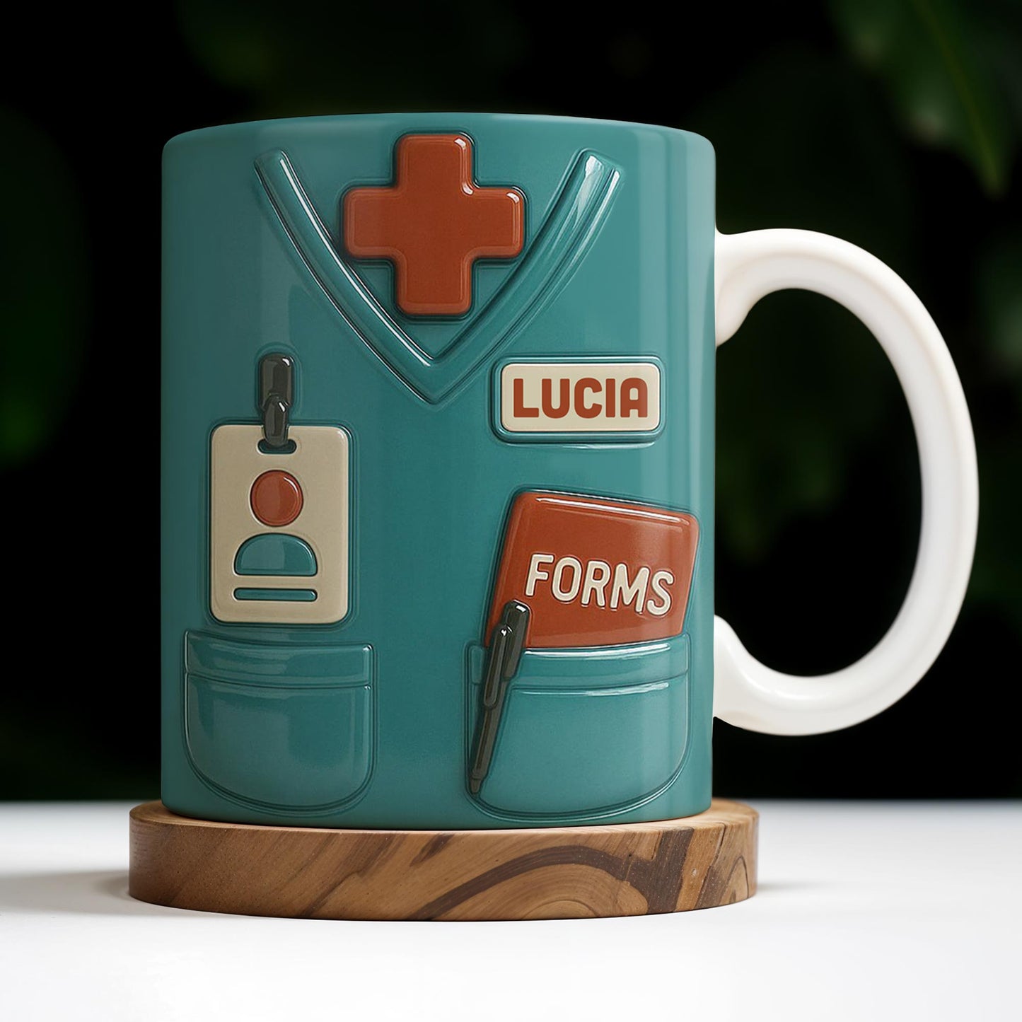 Celebrate the Heart of Healthcare, Nurse Scrubs and Medical Cross